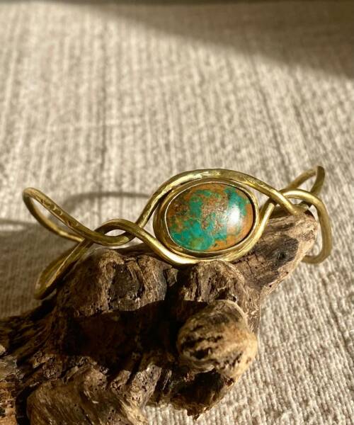 pulsera posidonia turquesa tibetana